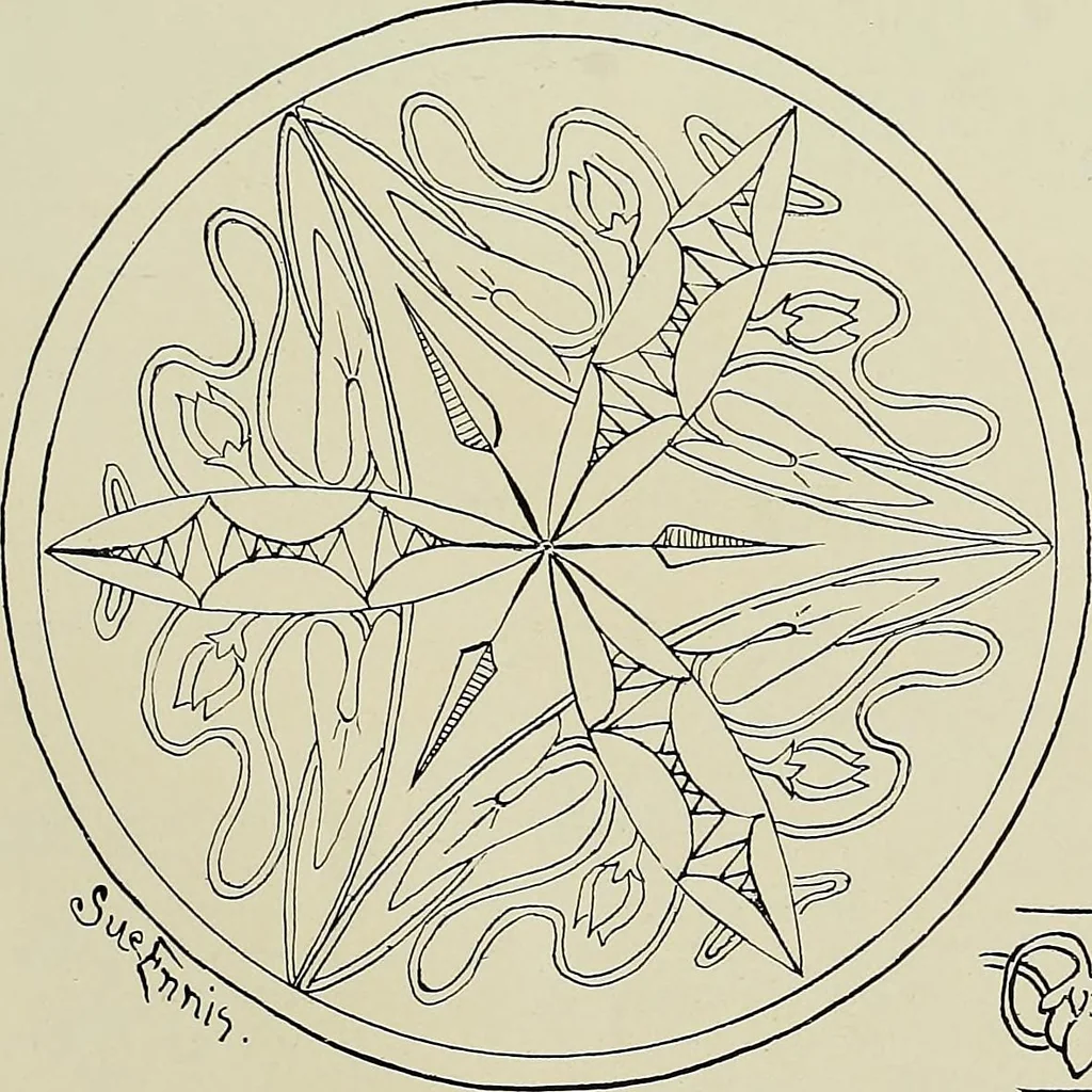 An illustration from Keramic studio, 1899, leaf 300