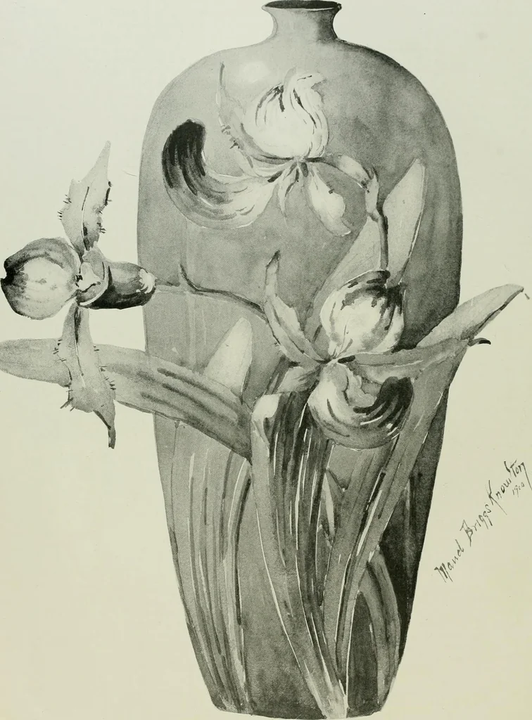 An illustration from Keramic studio, 1899, leaf 31