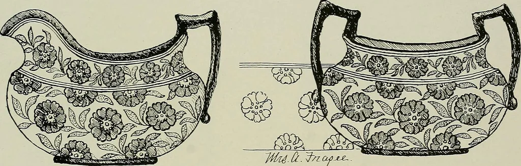 An illustration from Keramic studio, 1899, leaf 32