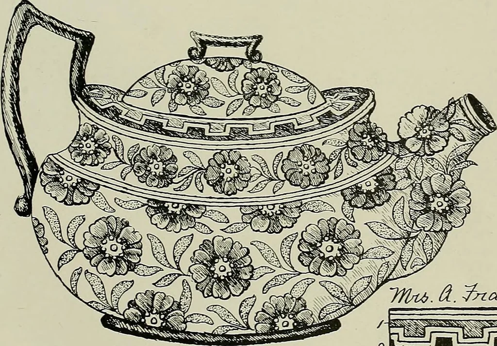 An illustration from Keramic studio, 1899, leaf 32