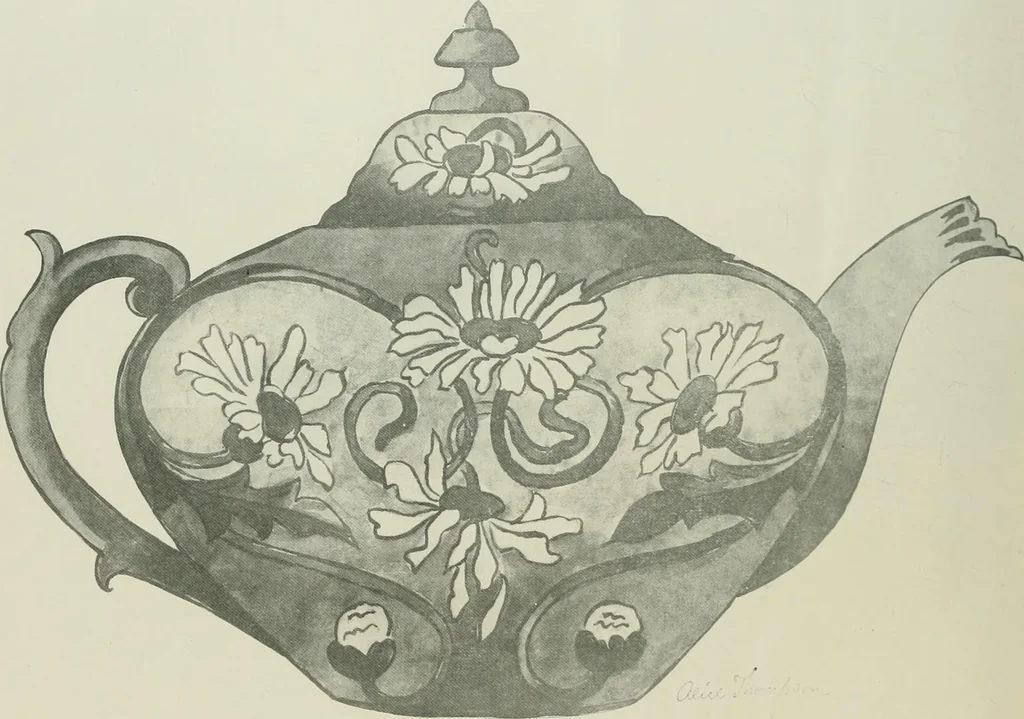 An illustration from Keramic studio, 1899, leaf 329