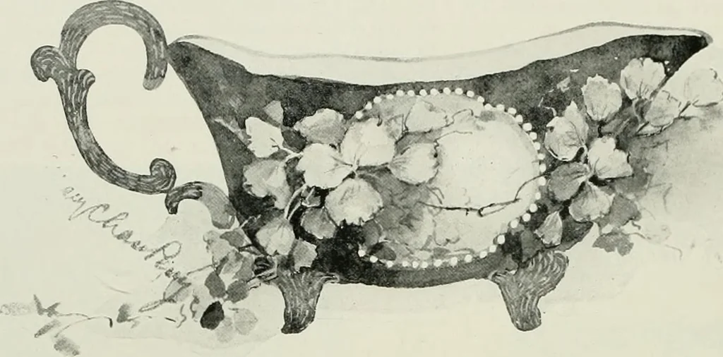 An illustration from Keramic studio, 1899, leaf 39