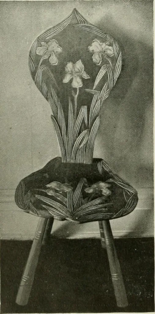 An illustration from Keramic studio, 1899, leaf 39