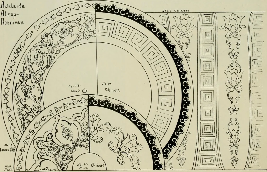 An illustration from Keramic studio, 1899, leaf 53