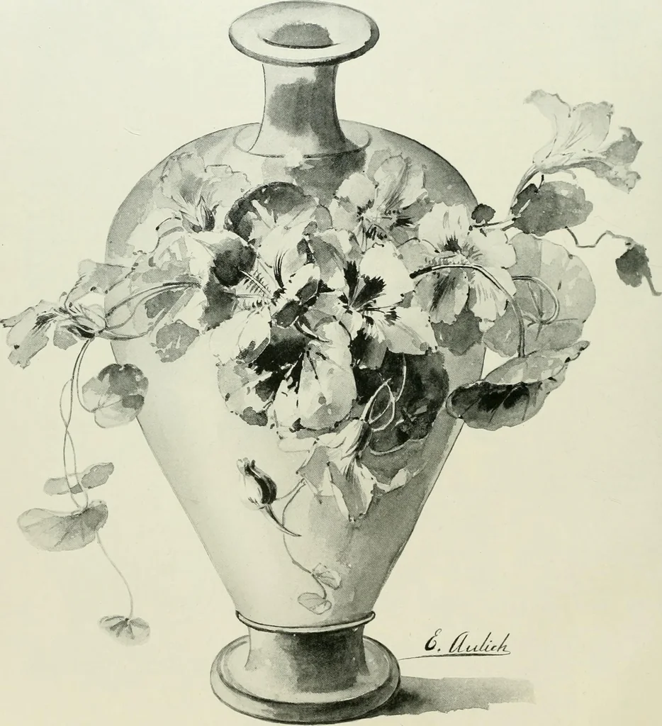 An illustration from Keramic studio, 1899, leaf 61
