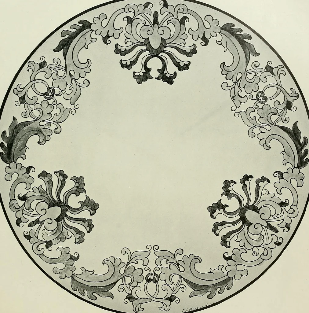 An illustration from Keramic studio, 1899, leaf 72