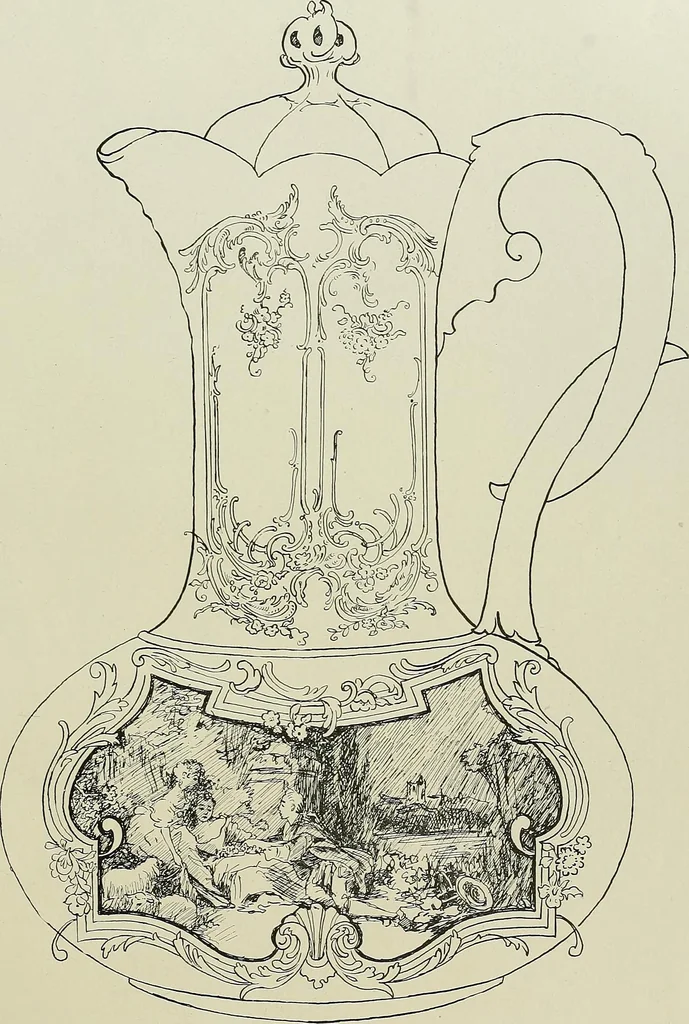 An illustration from Keramic studio, 1899, leaf 78
