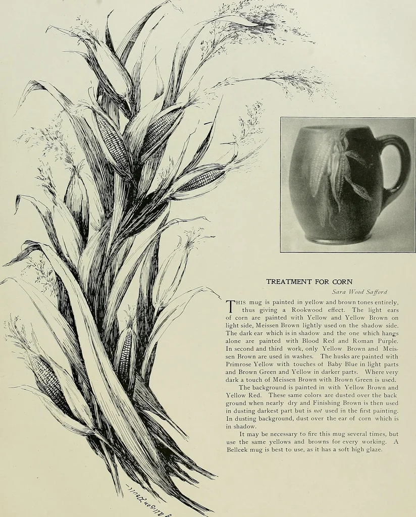 An illustration from Keramic studio, 1899, leaf 80