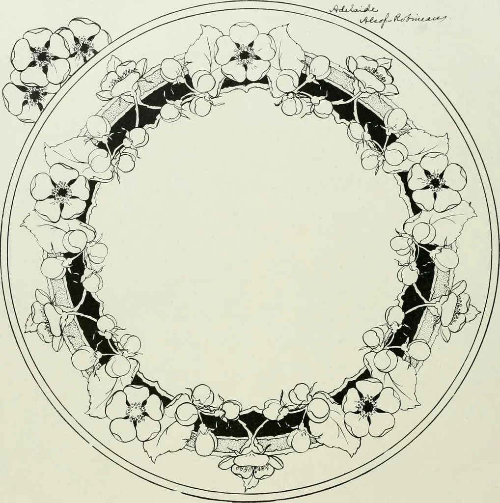 An illustration from Keramic studio, 1899, leaf 87