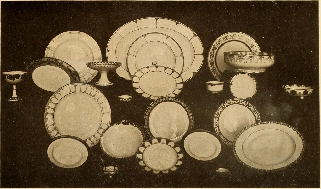 An illustration from Keramic studio, 1899, leaf 104