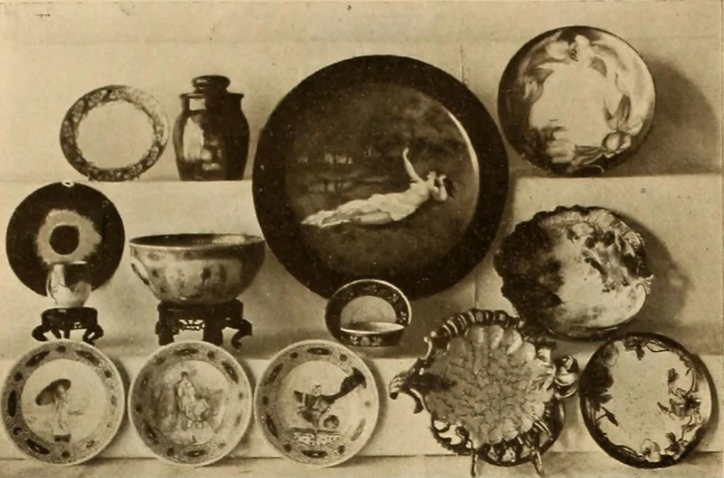 An illustration from Keramic studio, 1899, leaf 105