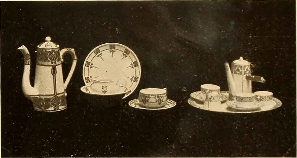 An illustration from Keramic studio, 1899, leaf 106