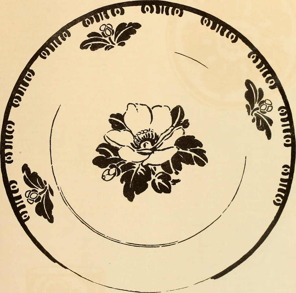 An illustration from Keramic studio, 1899, leaf 110