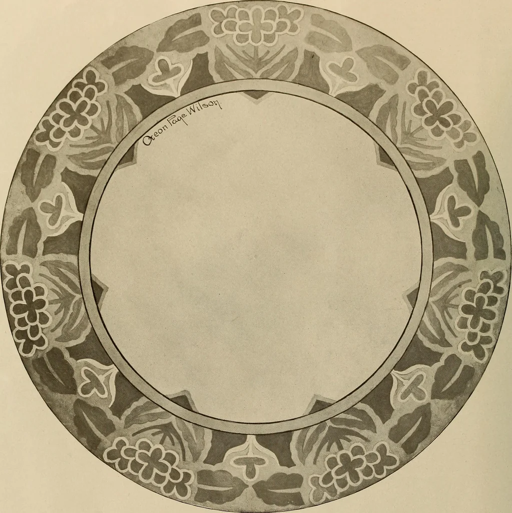 An illustration from Keramic studio, 1899, leaf 111