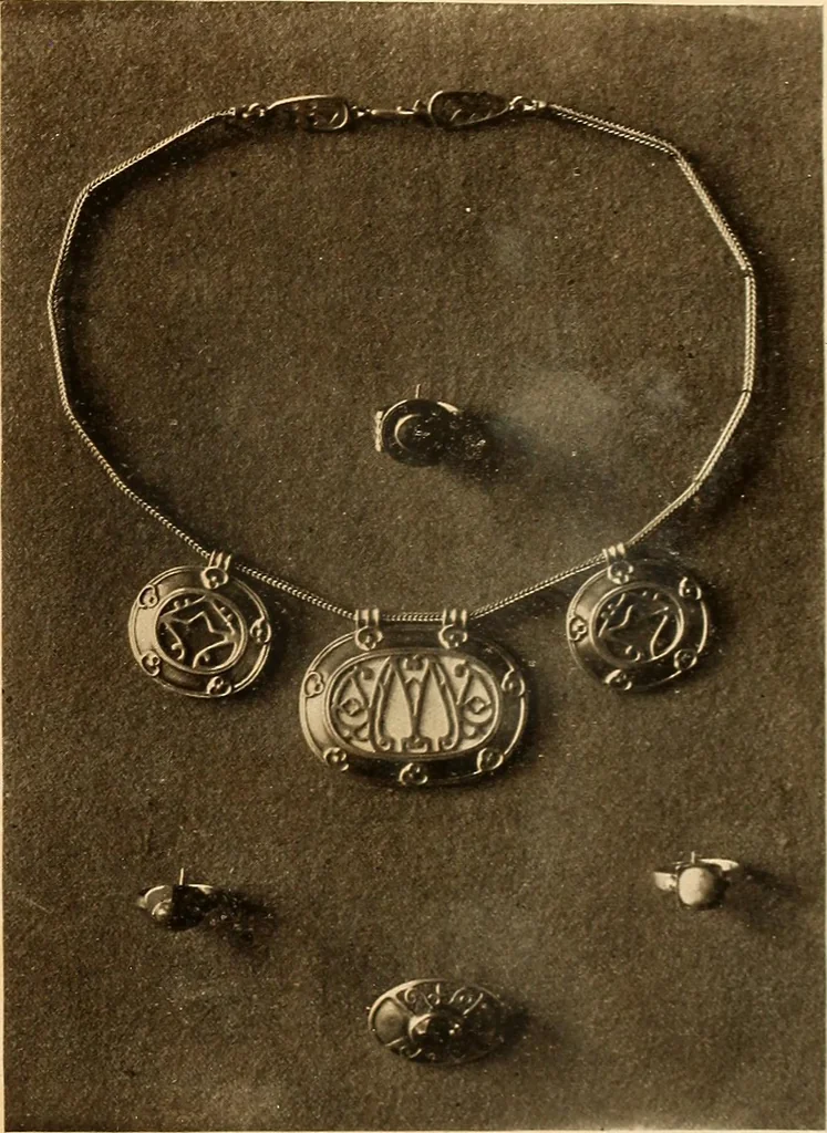 An illustration from Keramic studio, 1899, leaf 116