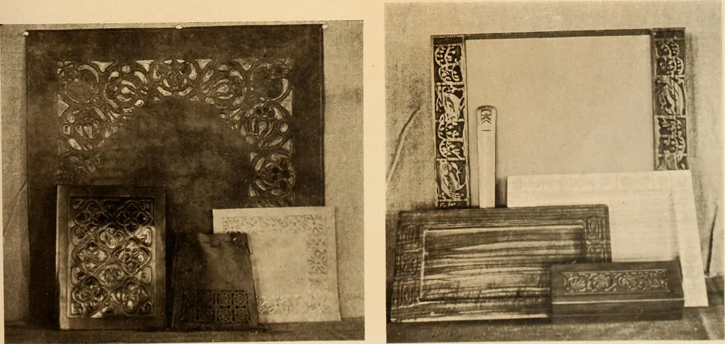 An illustration from Keramic studio, 1899, leaf 116