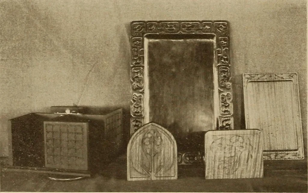 An illustration from Keramic studio, 1899, leaf 117