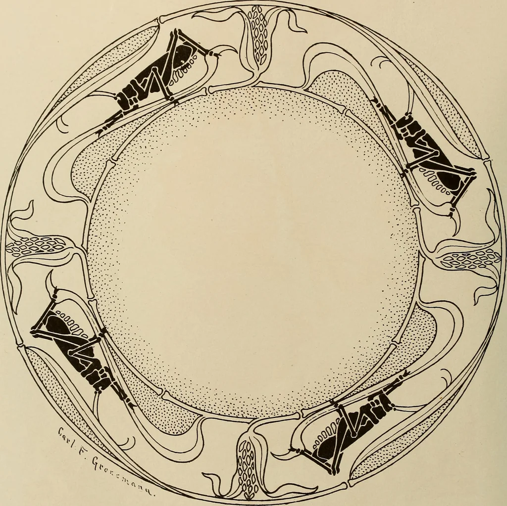 An illustration from Keramic studio, 1899, leaf 129