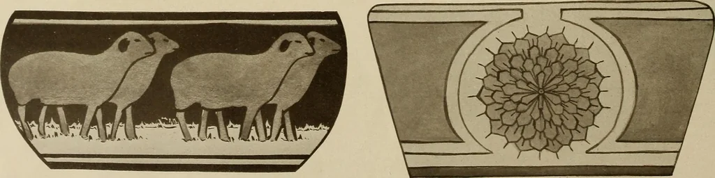 An illustration from Keramic studio, 1899, leaf 135