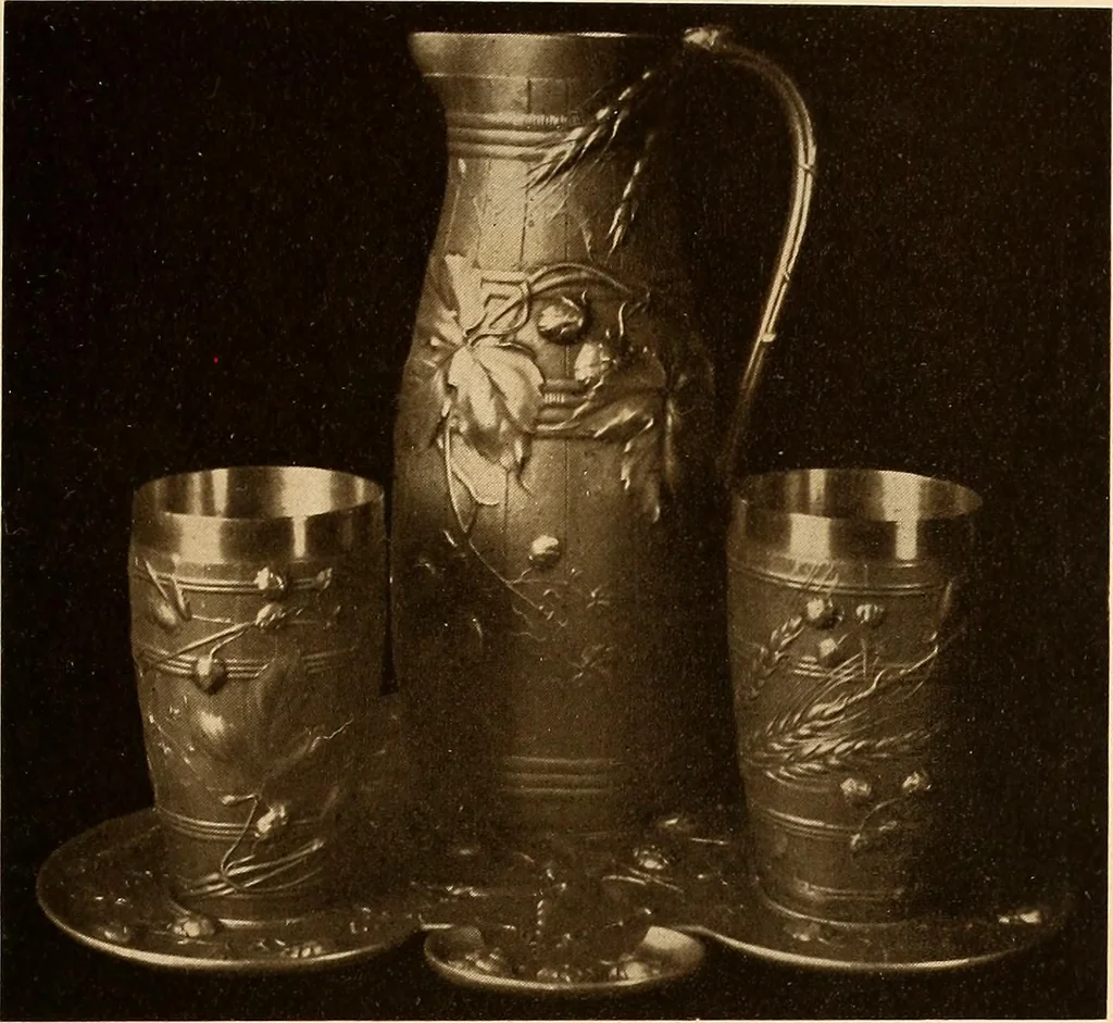 An illustration from Keramic studio, 1899, leaf 142