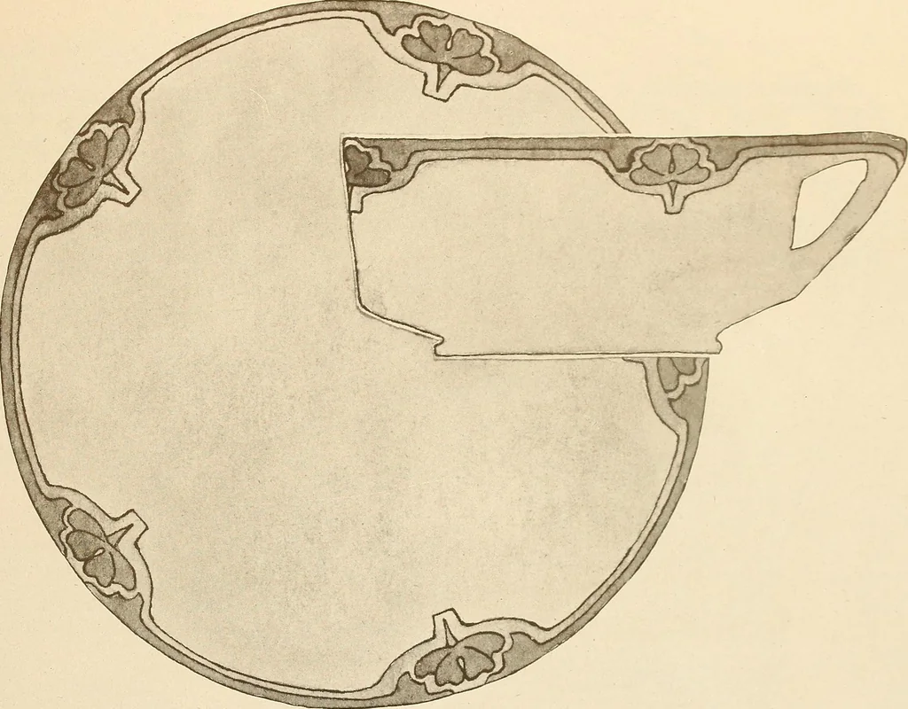 An illustration from Keramic studio, 1899, leaf 172