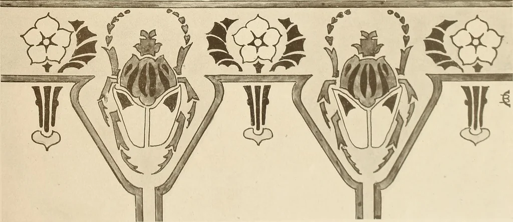 An illustration from Keramic studio, 1899, leaf 172