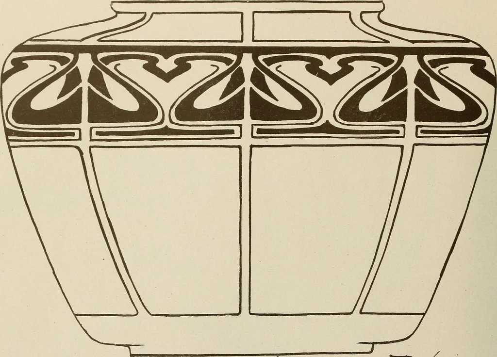 An illustration from Keramic studio, 1899, leaf 173