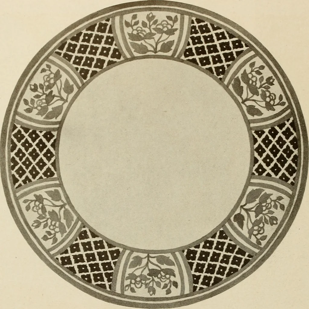 An illustration from Keramic studio, 1899, leaf 183