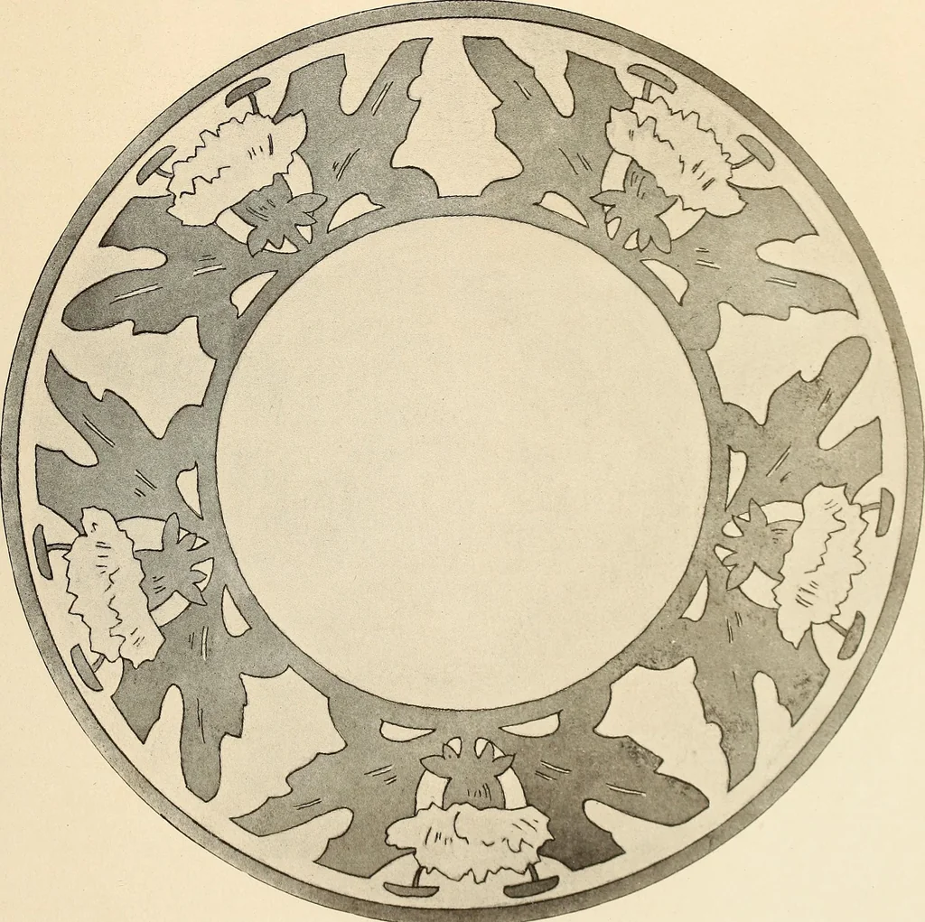 An illustration from Keramic studio, 1899, leaf 188
