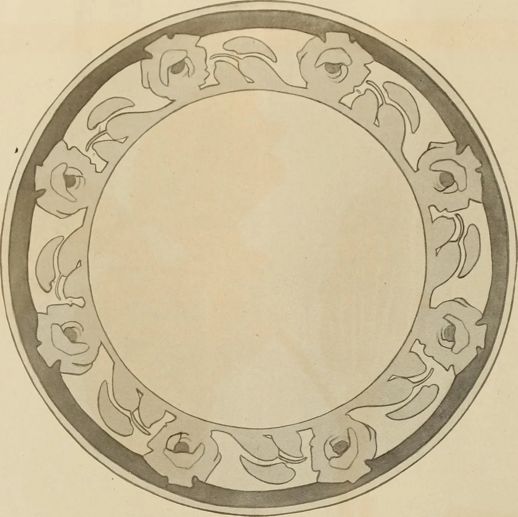An illustration from Keramic studio, 1899, leaf 19