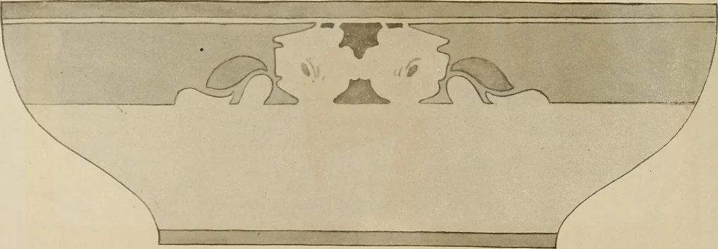 An illustration from Keramic studio, 1899, leaf 19