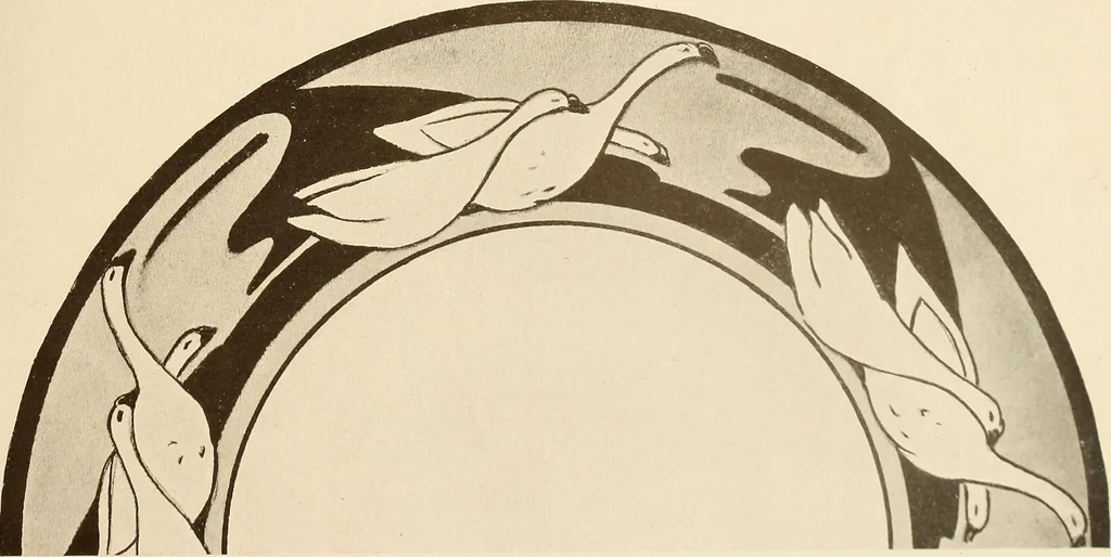 An illustration from Keramic studio, 1899, leaf 196