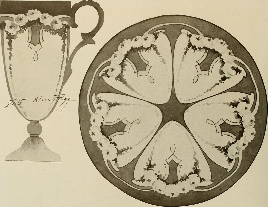 An illustration from Keramic studio, 1899, leaf 197