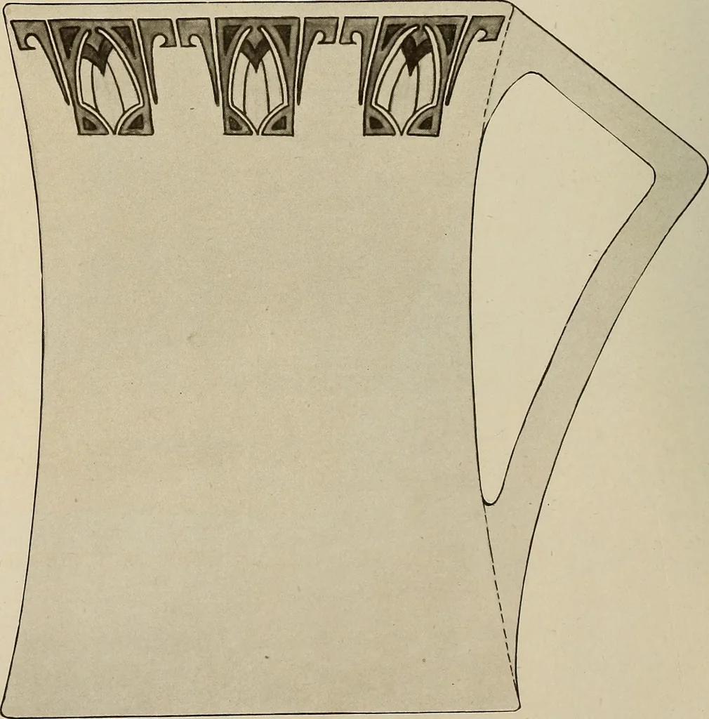 An illustration from Keramic studio, 1899, leaf 243