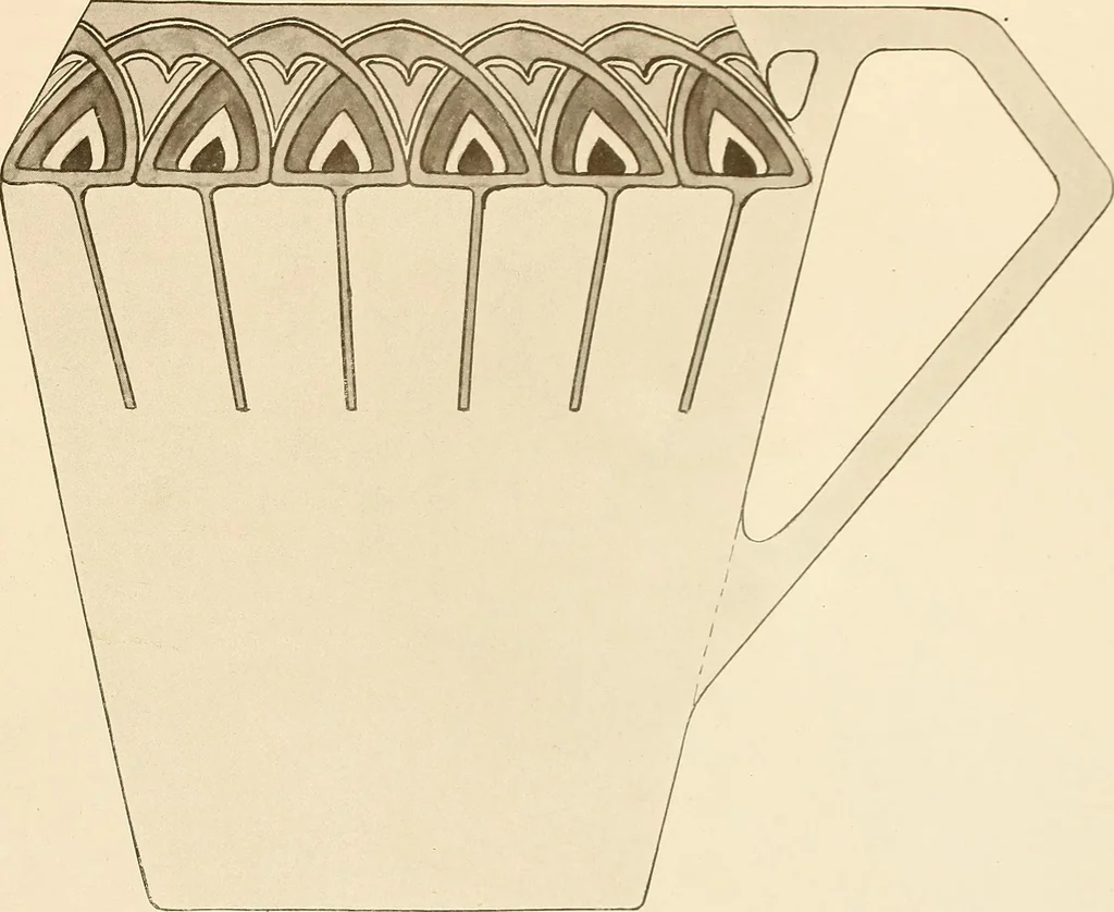 An illustration from Keramic studio, 1899, leaf 302