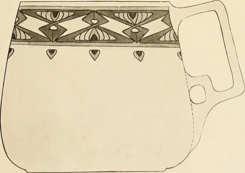 An illustration from Keramic studio, 1899, leaf 302