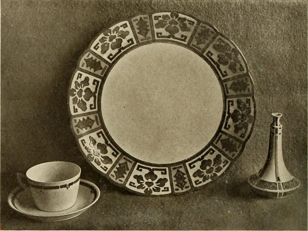 An illustration from Keramic studio, 1899, leaf 307