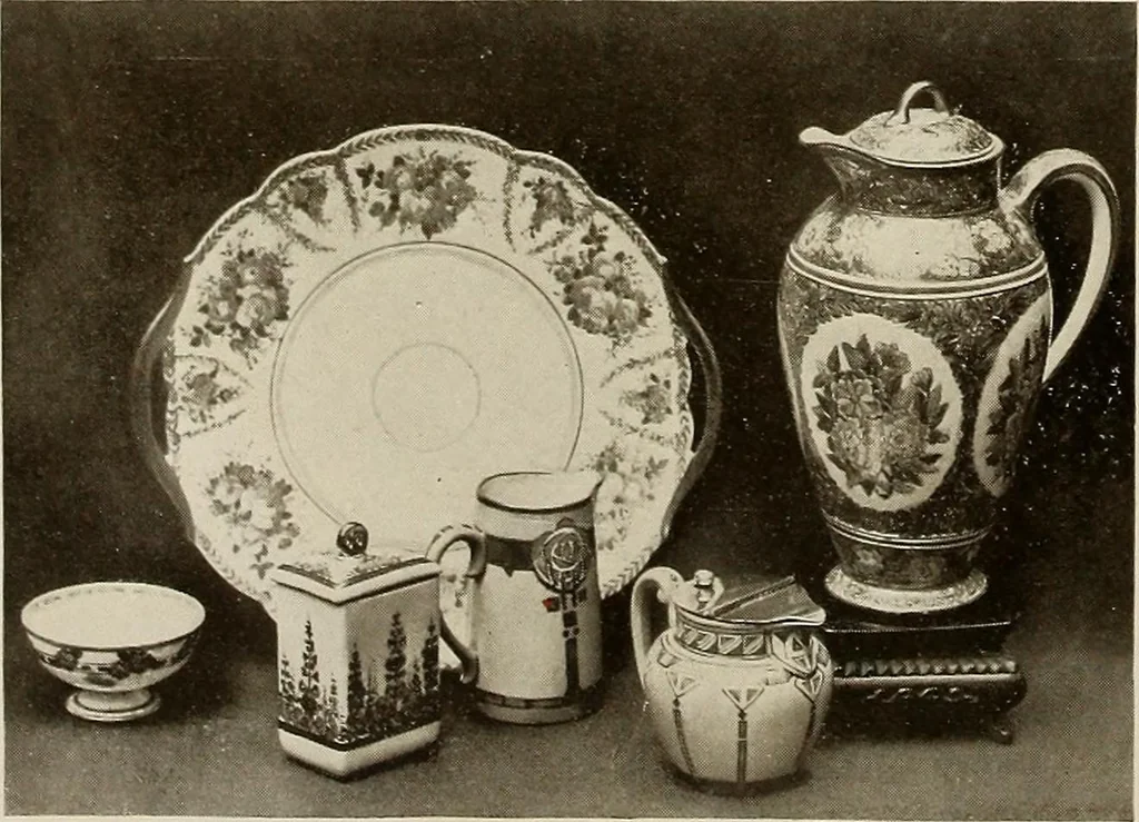 An illustration from Keramic studio, 1899, leaf 307