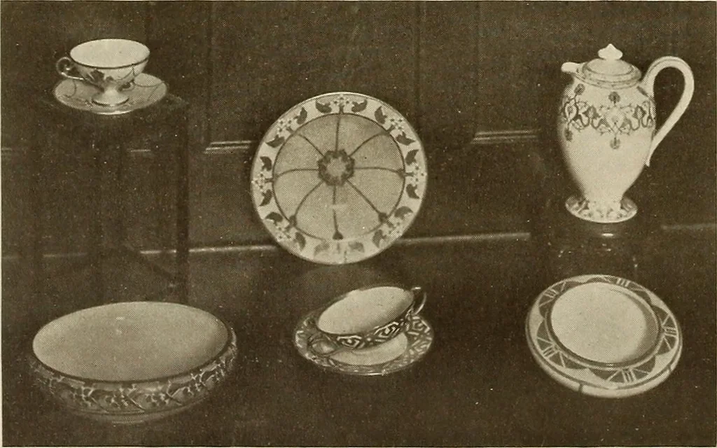An illustration from Keramic studio, 1899, leaf 321