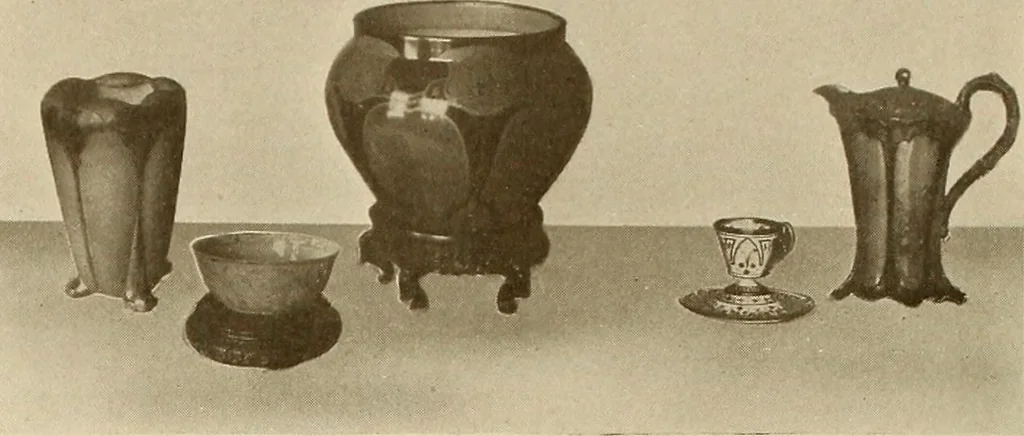 An illustration from Keramic studio, 1899, leaf 321