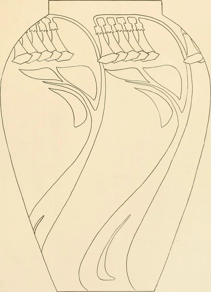 An illustration from Keramic studio, 1899, leaf 326