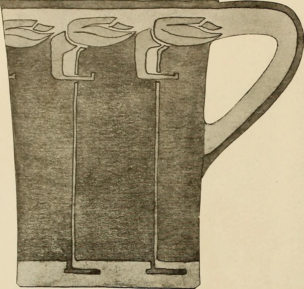An illustration from Keramic studio, 1899, leaf 333