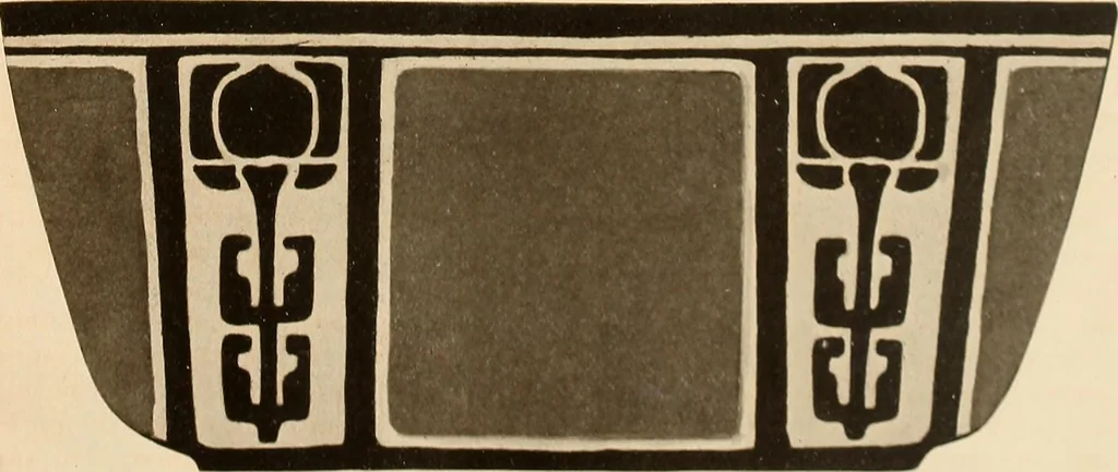 An illustration from Keramic studio, 1899, leaf 42