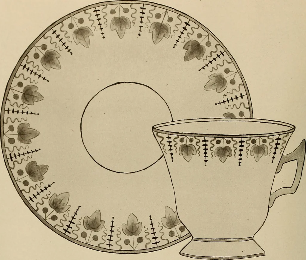 An illustration from Keramic studio, 1899, leaf 43