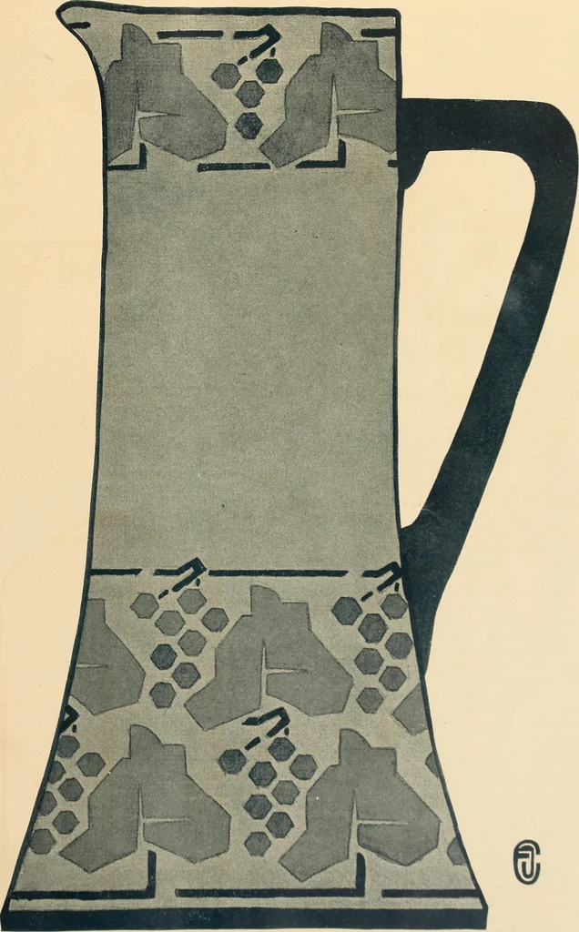 An illustration from Keramic studio, 1899, leaf 44