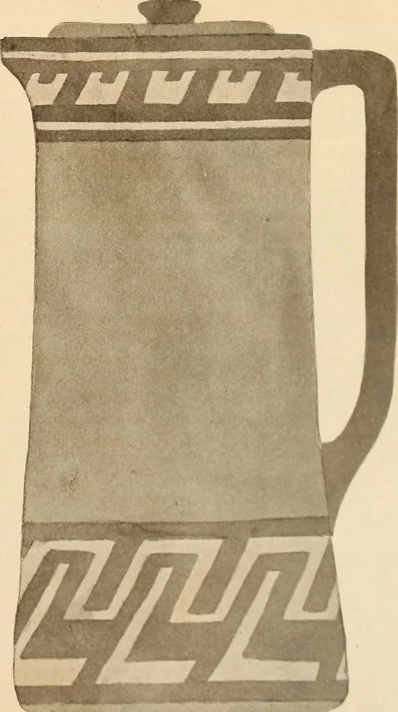 An illustration from Keramic studio, 1899, leaf 46