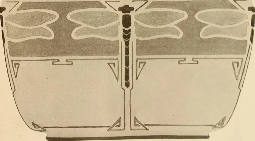 An illustration from Keramic studio, 1899, leaf 52