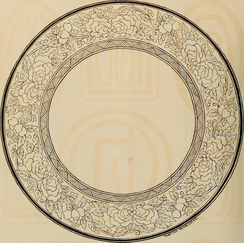 An illustration from Keramic studio, 1899, leaf 55
