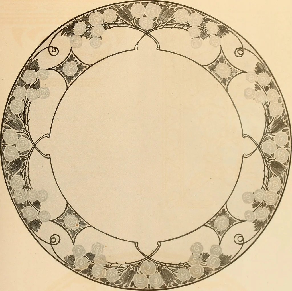An illustration from Keramic studio, 1899, leaf 60