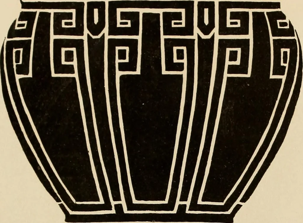 An illustration from Keramic studio, 1899, leaf 65
